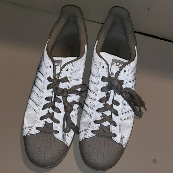 adidas | Shoes | Rare Reflective Adidas Superstars | Poshmark